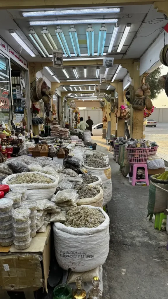 Souk de l&#39;encens de Salalah