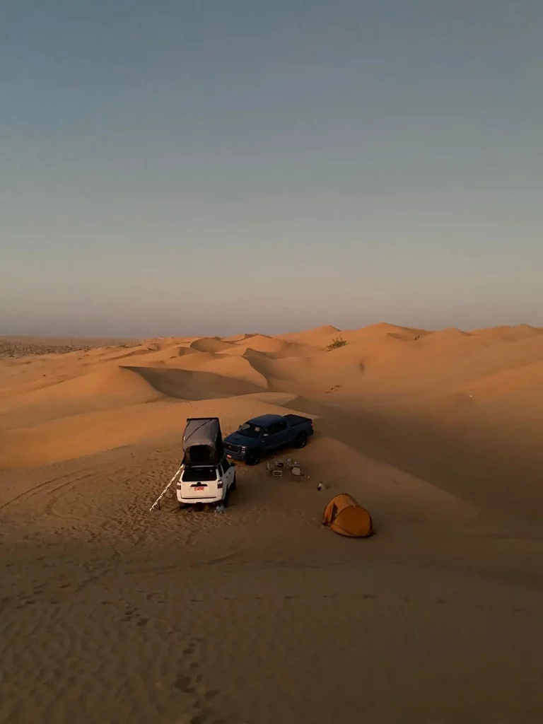 Camping in Desert Rub Al Khali