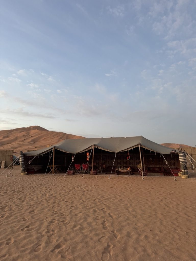 Majlis in the Desert Camp